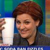 Quinn Celebrates Big $oda With Giant Diet Coke On Piers Morgan Show 